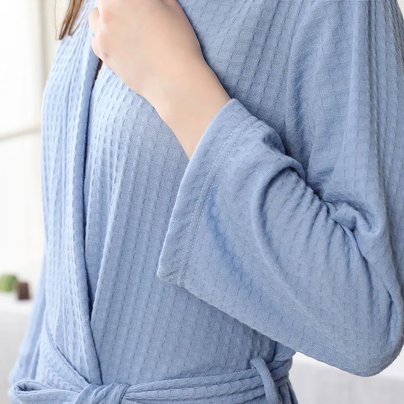 Женское свадебное нижнее белье Подарочный халат индивидуальный с вафельным