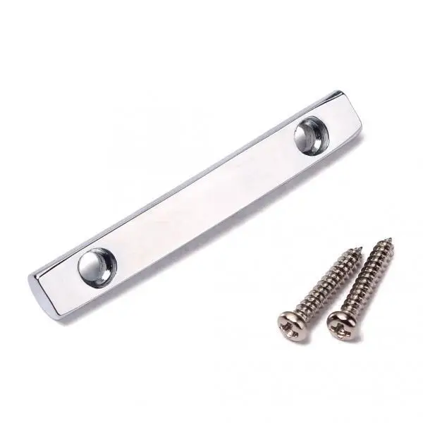 

2x NEW Silver String Retainer Bar Tension Electric Guitar Parts 42mm