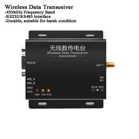 8km 433mhz rs485rs232 wireless data transmitterreceiver gateway modbus lora radio modem rf module digital modulation iot