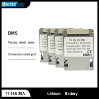 wholesale heltec 20a 30a 48v bms 24v 6s 7s 8s 11s 12s 13s 14s bms balance board for 48v electric bicycle and electric tools