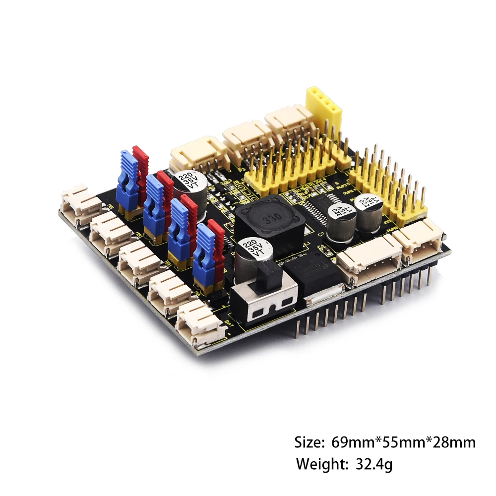 

Keyestudio 4WD TB6612 Motor Driver Shield for Arduino Robot