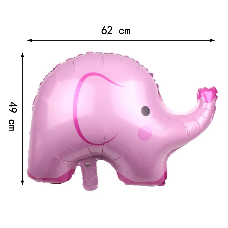 Pink Elephant-1pc 1 компл. Слон детский душ/пол раскрыть украшения мультфильм воздушные шары Торт Топперы коробка для конфет с днем рождения День рождения выберите вечерние принадлежности - Цвет: Pink Elephant-1pc