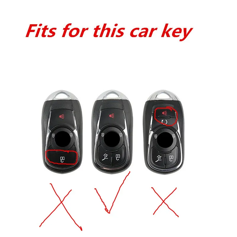 

Fashion Soft TPU Full Cover Car key case For Buick Envision Vervno GS 20T 28T Encore NEW LACROSSE Opel Astra k Accessories