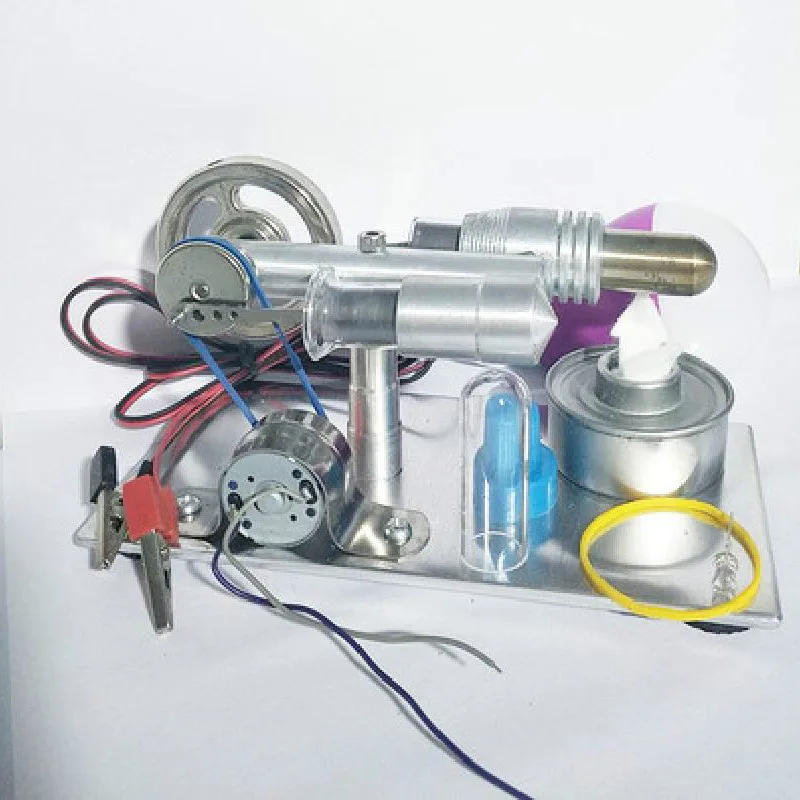 Внешний газовый двигатель микро-генератор DIY детский эксперимент по физике