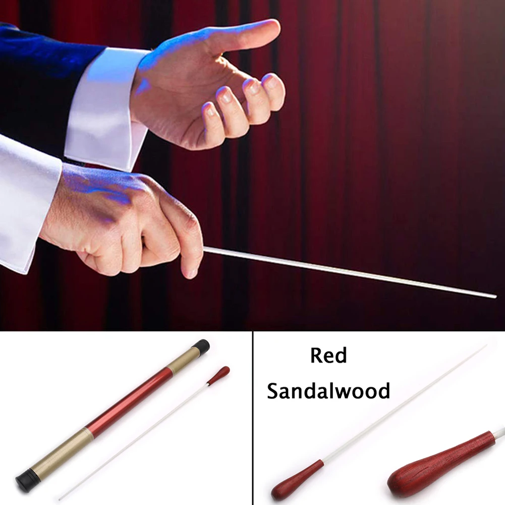 Instrument Accessorizes Stage Rhythm Concert Musician Director Music Baton Set Band With Case Orchestra Conducting Wood Handle | Спорт и