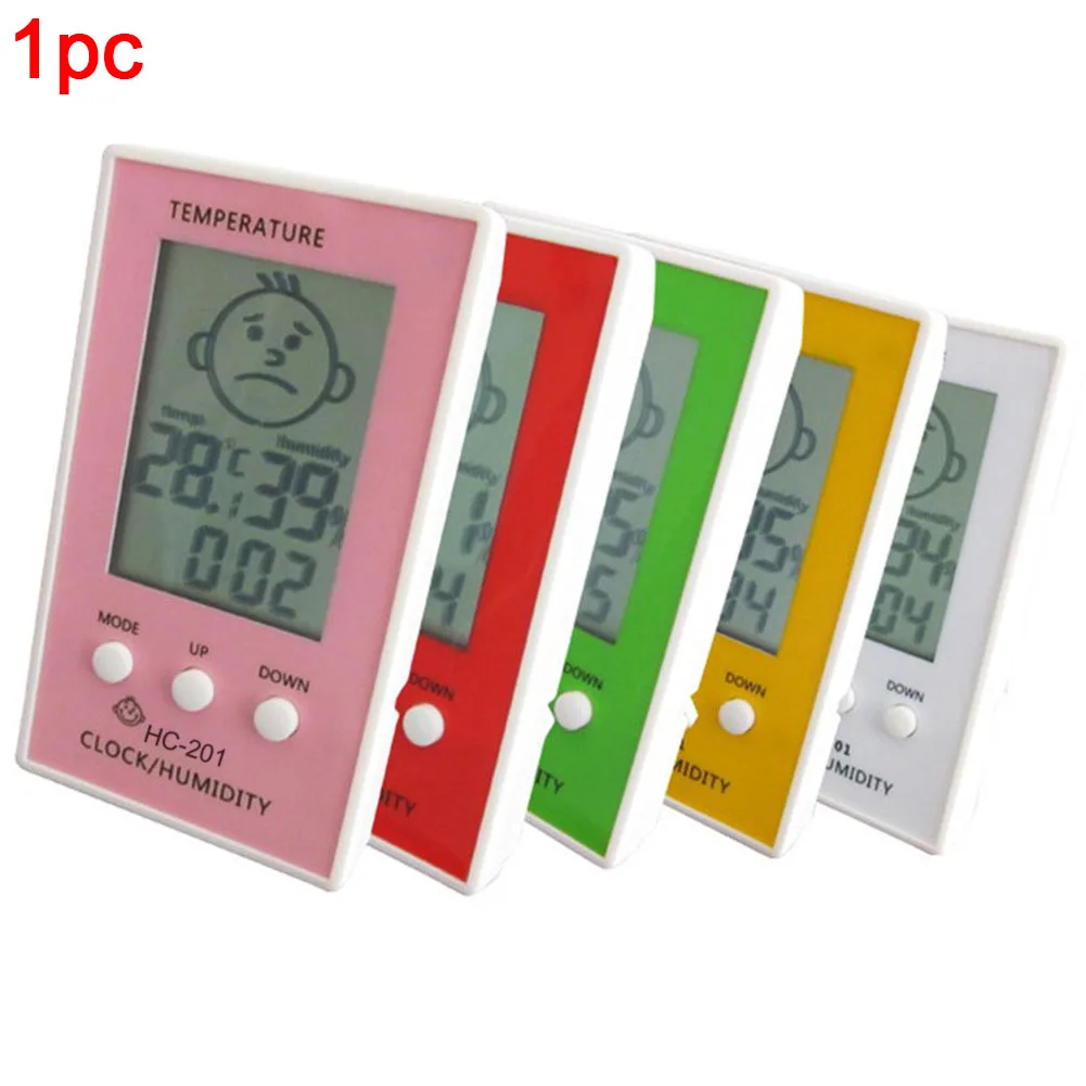 Точный гигрометр детская улыбка ЖК-дисплей домашний измеритель влажности