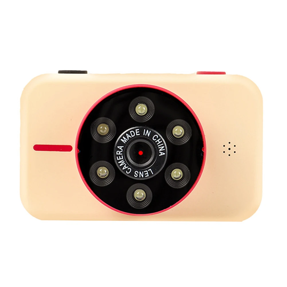 

Girls Boys ABS Timed Shooting Kids Camera Indoor Outdoor 2.4 Inch Screen Dual Digital Video MP3 Player Home Travel HD 1080P Cute