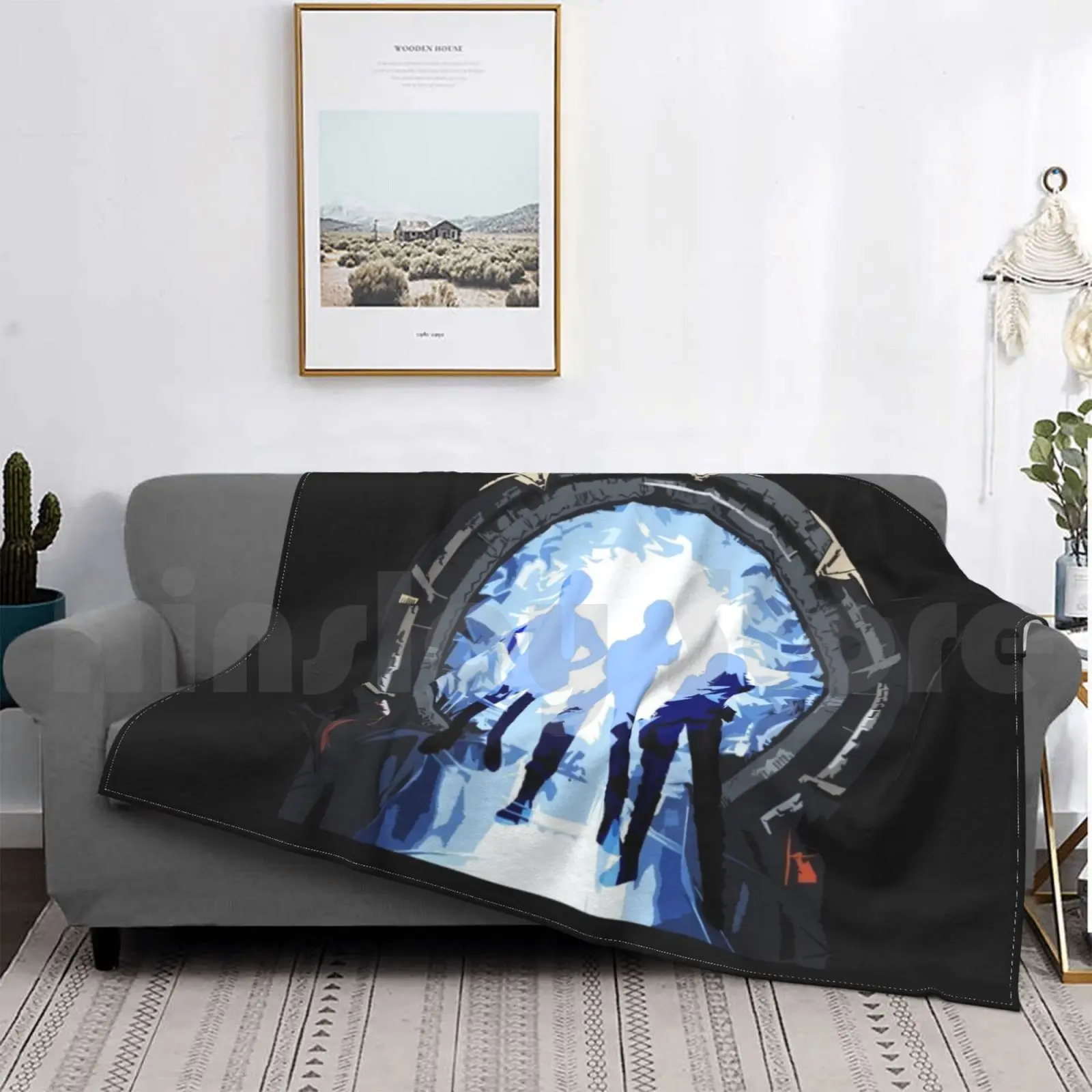 Одеяло для женщин Sg1 модные на заказ Stargate научная фантастика женские ролевые