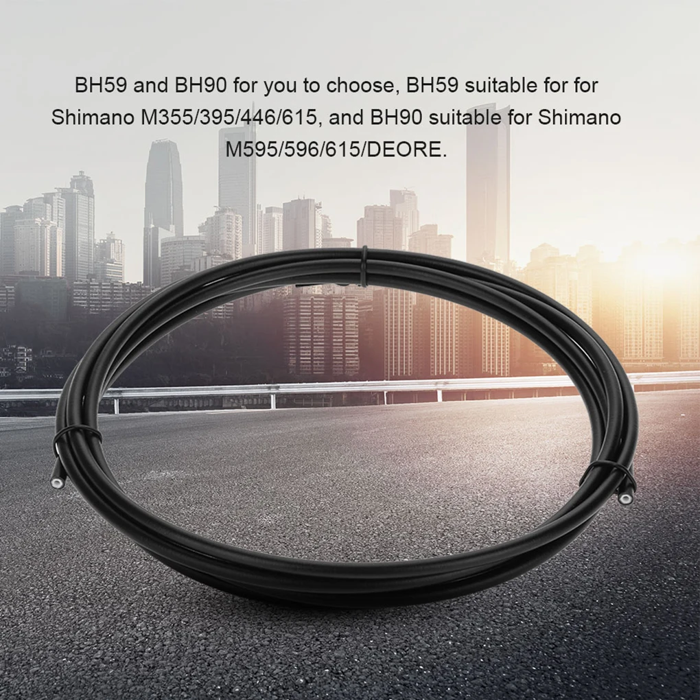 

Replacement For Shimano Bike 2.5m Hydraulic Brake Oil Hose Olive Connector Kit Bicycle Parts New