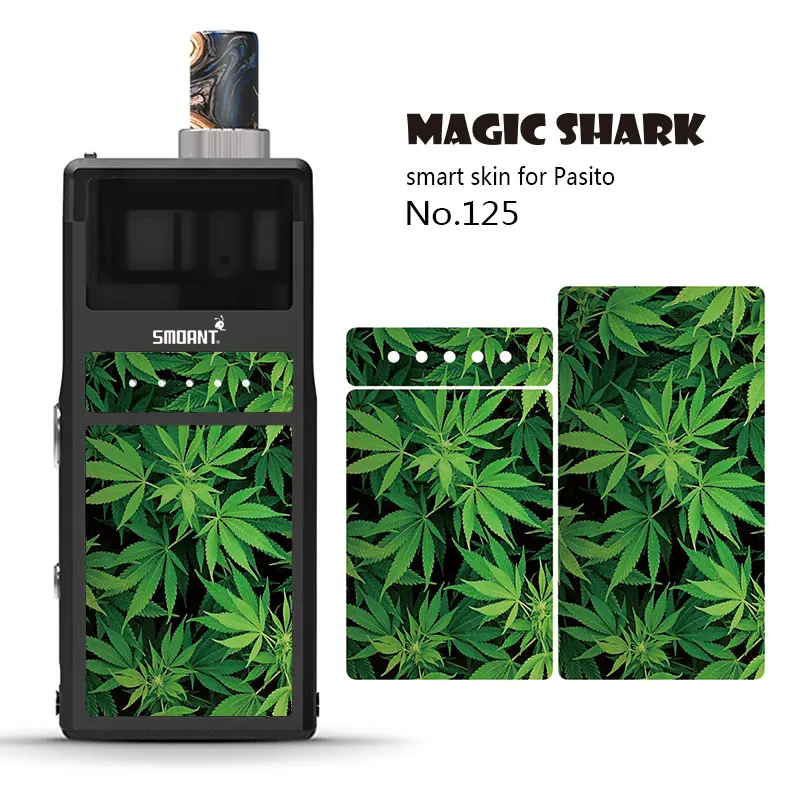 Наклейка чехол для Smoant Pasito Kit модный ПВХ стерео 2.5D лист мультфильм крутой череп Vape