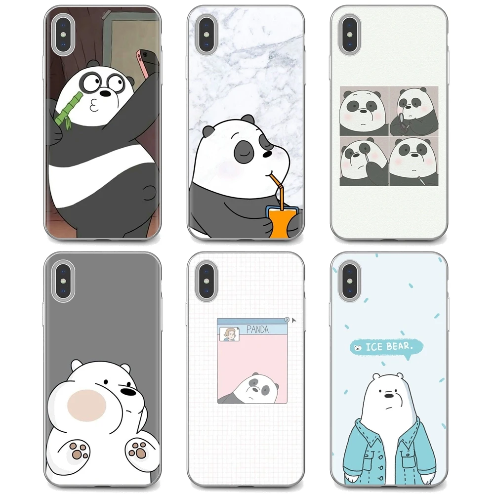 Для iPod Touch для iPhone 11 Pro 4 4S 5 5S SE 5C 6 6S 7 8 X XR XS Plus Max силиконовый чехол телефона Три милых