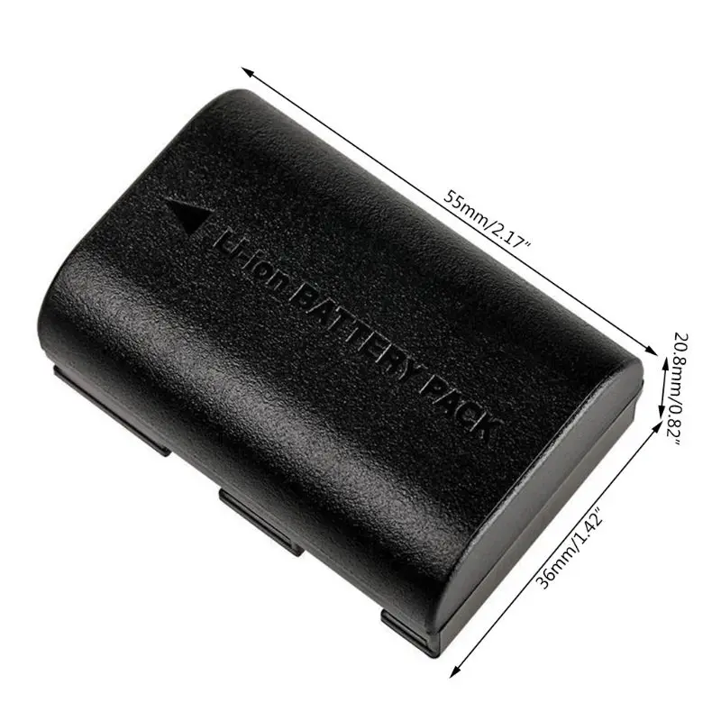 

C5AB Large Capacity LP-E6 Battery for Ca-non EOS 6D 7D 5DS 5DSR 5D Mark II IV 5D 60D