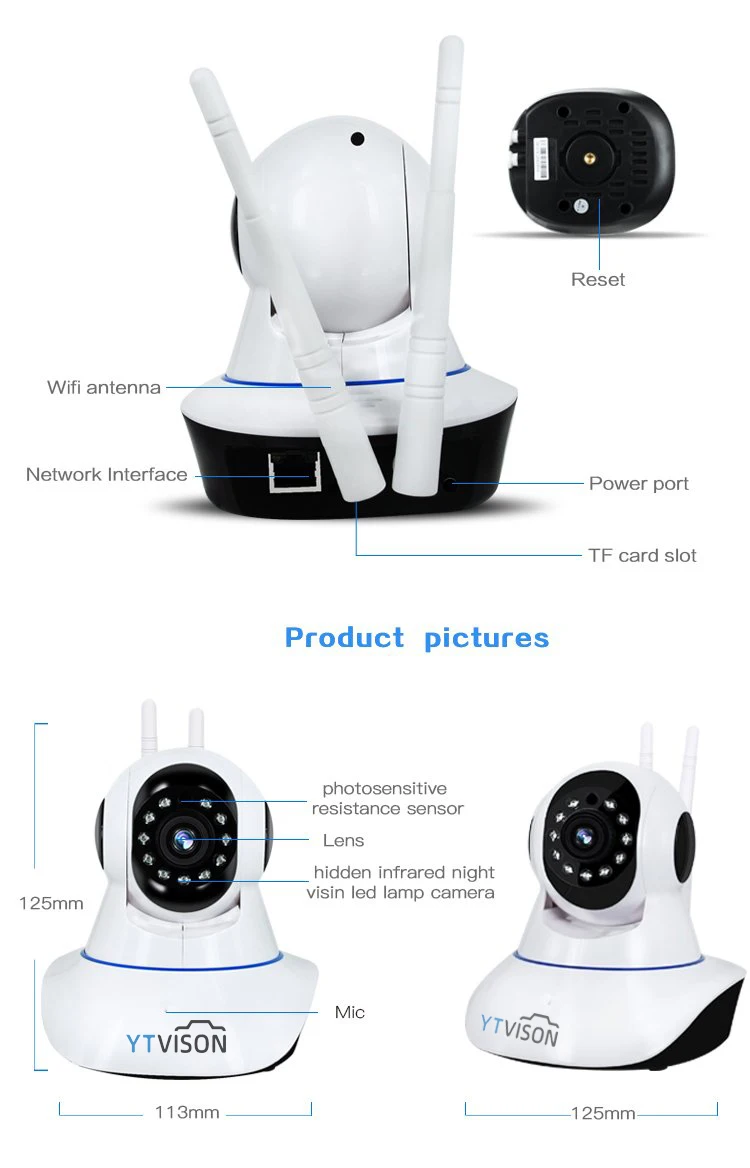 1080 p, панорамирование/наклон панорамный Беспроводной Wi-Fi IP Камера Смарт Секьюрити, Камера для домашних животных, пожилыми людьми, Видеоняни и радионяни, 2-полосная аудио, обнаружение движения