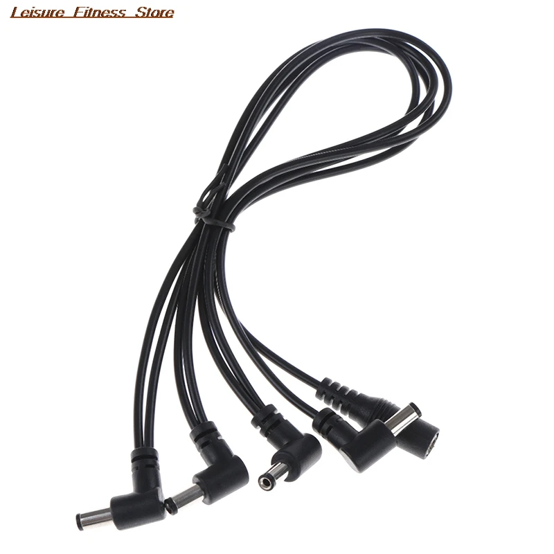 

4 Way Guitar Effects Pedal Power Supply Cable Splitter Line Adapter For Electric Guitar Power Cord, LED Light Wire