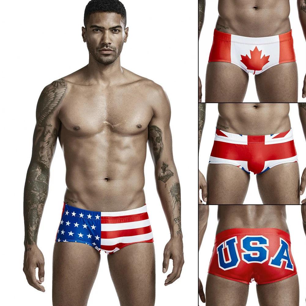 Новинка 2020 мужские боксеры шорты для плавания Западная мода пляжная одежда с