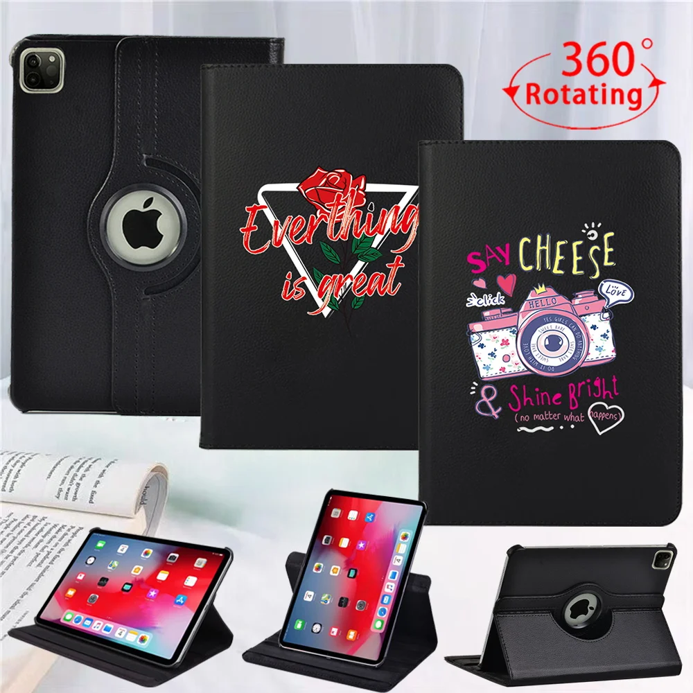 

PU Leather Tablet Cover Case for Apple IPad Pro 11" 2018 2020/IPad Pro (2015) 9.7"/ Pro (2017) 10.5" 360 Rotating Tablet Case