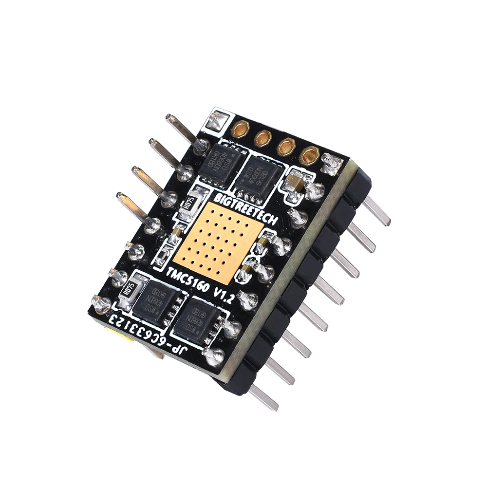 Драйвер BIGTREETECH TMC5160 V1.2 StepStick драйвер для шагового двигателя SPI с радиатором плата 3D