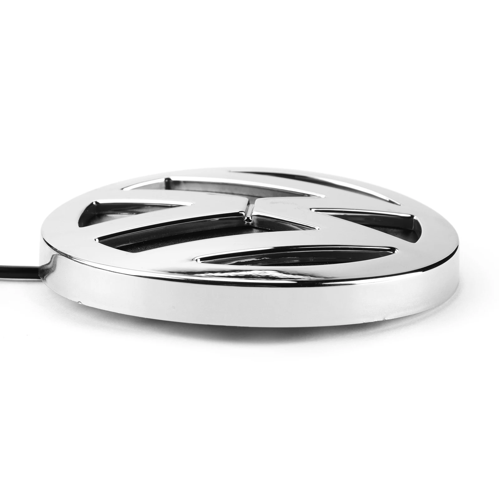 Белый 4d-светодиодный ОД 110 мм Задняя Крышка багажника светильник ля логотип свет