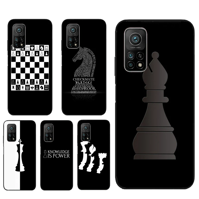 Чехол King в шахматы для POCO M3 Pro F3 X3 чехол Xiaomi Mi11 11Lite 11Pro Mi 11T Note 10 Lite | Мобильные