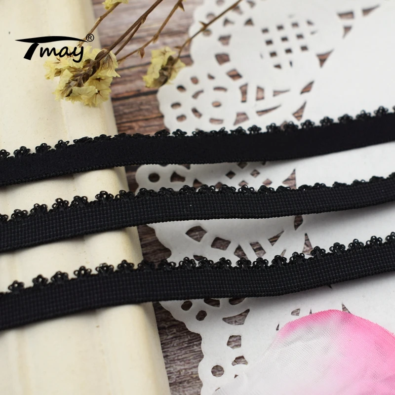 #1720 чистые черные эластичные ленты нижнее белье бюстгальтер штаны эластичная