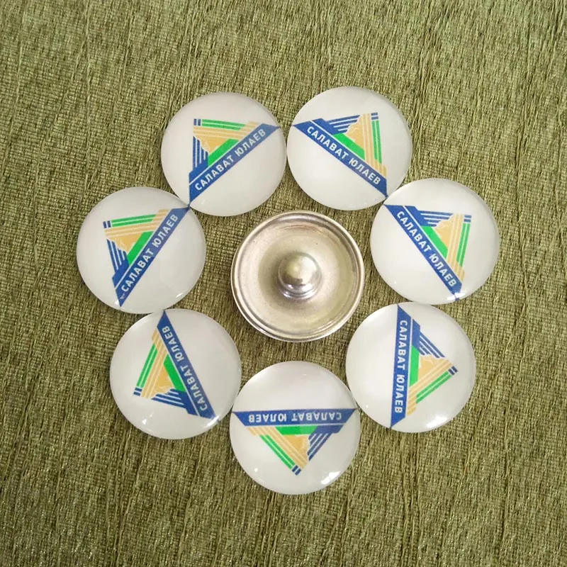 Ufa Salavat Yulaev KHL логотип хоккейной команды Шарм 18 мм кнопки круглая фотография