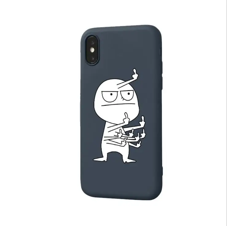 

Lovebay Cartoon Funny Phone Cases For iPhone 11 12 Pro Max Mini 6 6s 7 8 Plus XR X XS Animals Soft TPU Cover