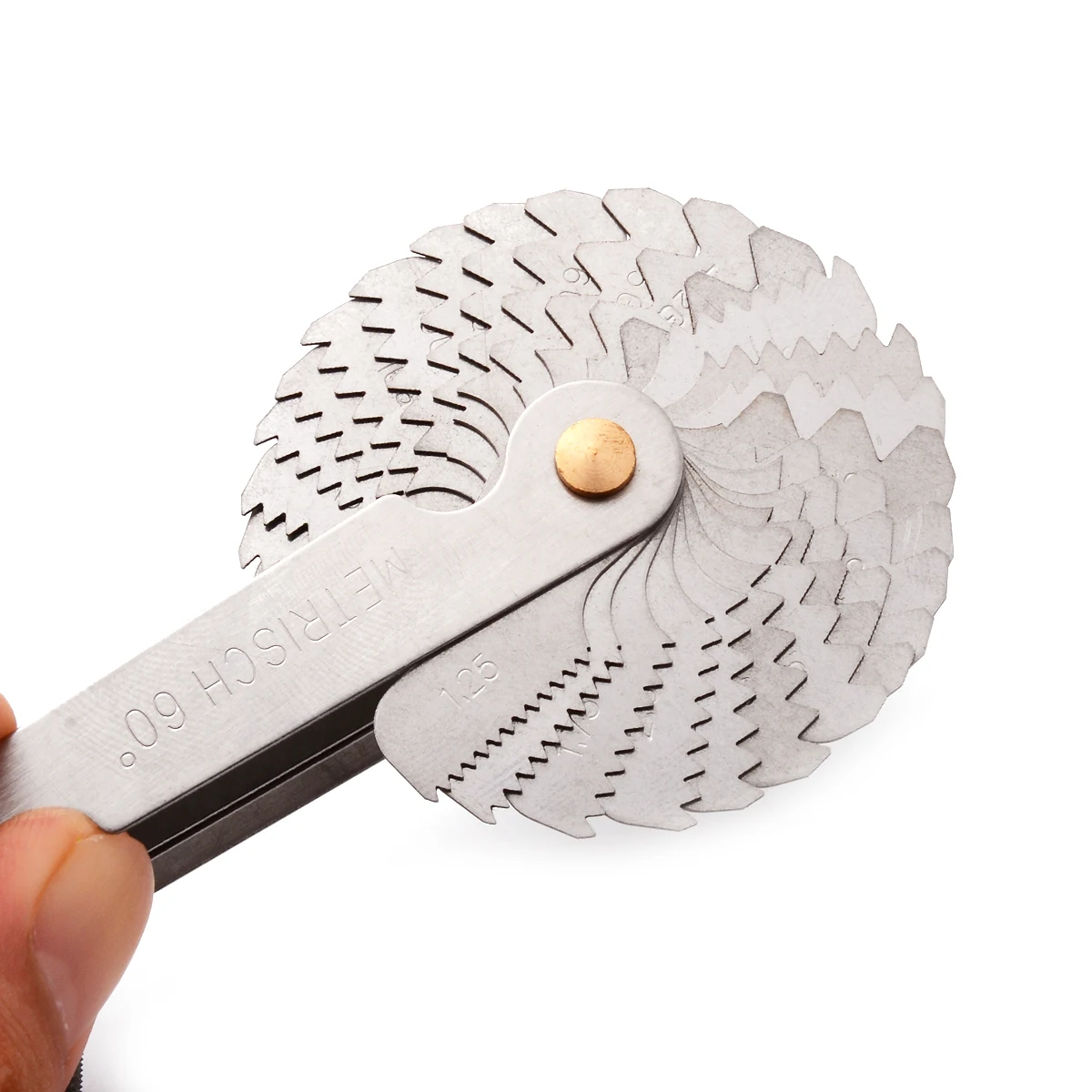 Высокое качество 58 лезвий метрической и Whitworth 55/60 градусов резьба Винт шаг датчик