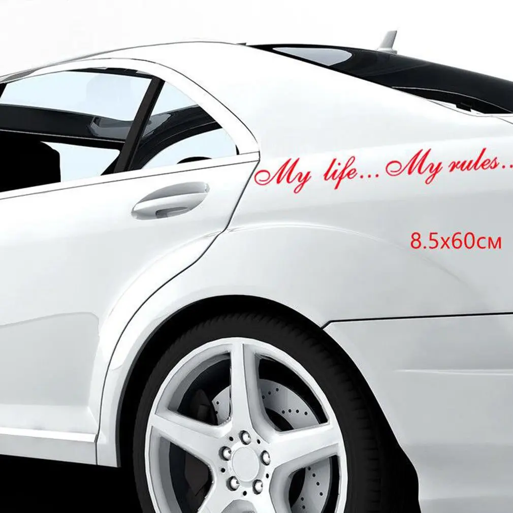 

Waterproof Letter Pattern Auto Car Window Decal Car Body Sticker Front Windshield Sunshade Decals Car Styling Accessories