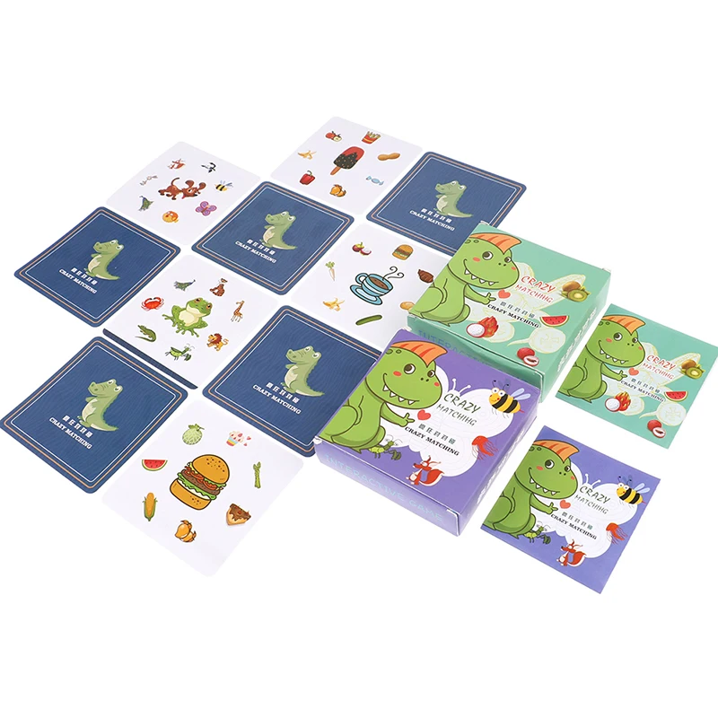 

Kid Brain Memory Training Crazy Double Touch Card Game Desktop Playing Card Game Bump Card Game Memory