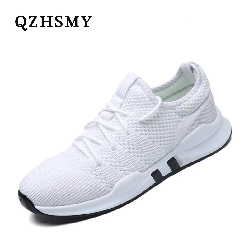 hot style brand men casual shoes lightweight sneakers breathable white men shoes black fashion tenis masculino zapatos hombre free global shipping