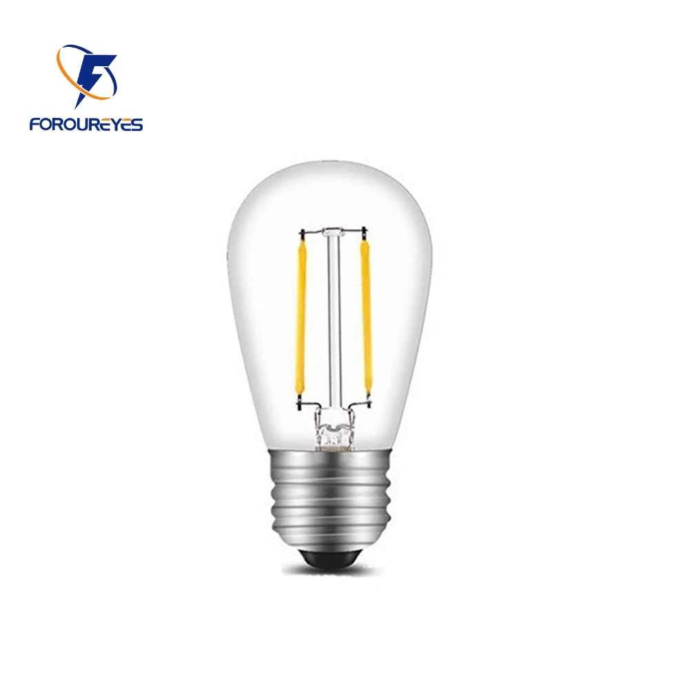 

LED лампы E27 S14 для наружного освещения Foroureyeyes теплый белый 2Вт