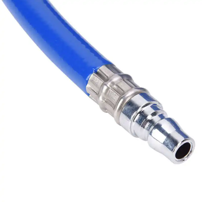 

30M Blue Flexible Pneumatic PVC Hose with Quick Connector for Air Compressor Pressure Switch