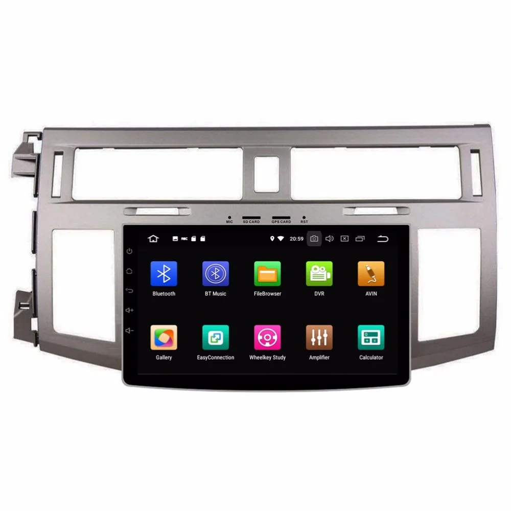 Автомобильный DVD плеер 9 дюймов Восьмиядерный Android 0 8 ядер 64 Гб ПЗУ 4 ОЗУ для Toyota Avalon