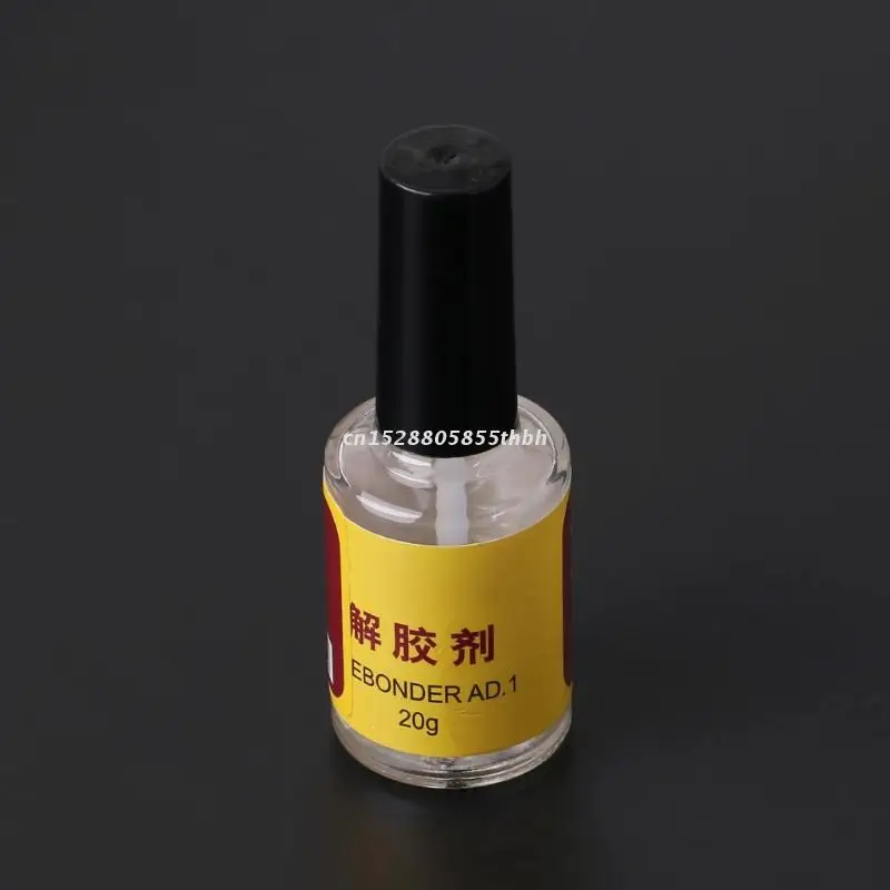 

20g Glue Adhesive Superglue Remover Cleaner Debonder Bottle For UV Epoxy Resin Y4QD