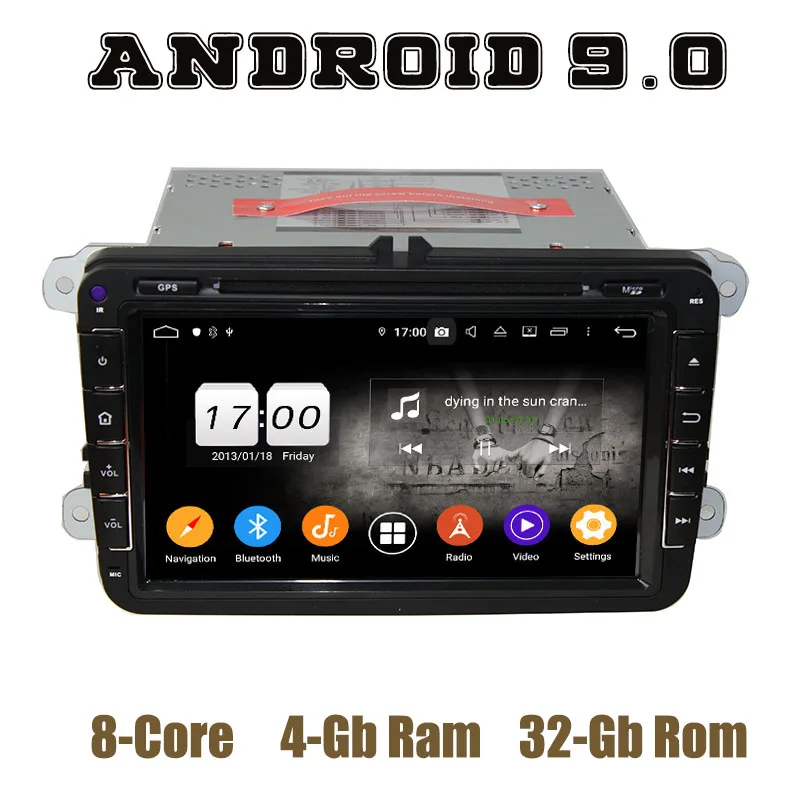 PX6 8 &quotAndroid 9 0 Автомобильный gps dvd dsp плеер для VW Passat MK5 MK6 B6 Polo Caddy Golf jetta Tiguan Touran SKODA