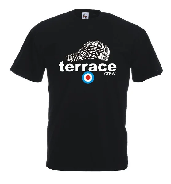 

Men's Maglia Terrace Crew U19_J T-shirt Cotone Hooligans Cappello Casual Mods