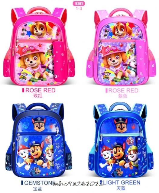 Детская одежда с принтом из мультфильма Щенячий патруль школьные сумки для