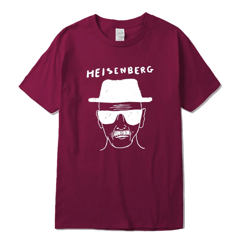 Мужская футболка из натурального хлопка с коротким рукавом и круглым