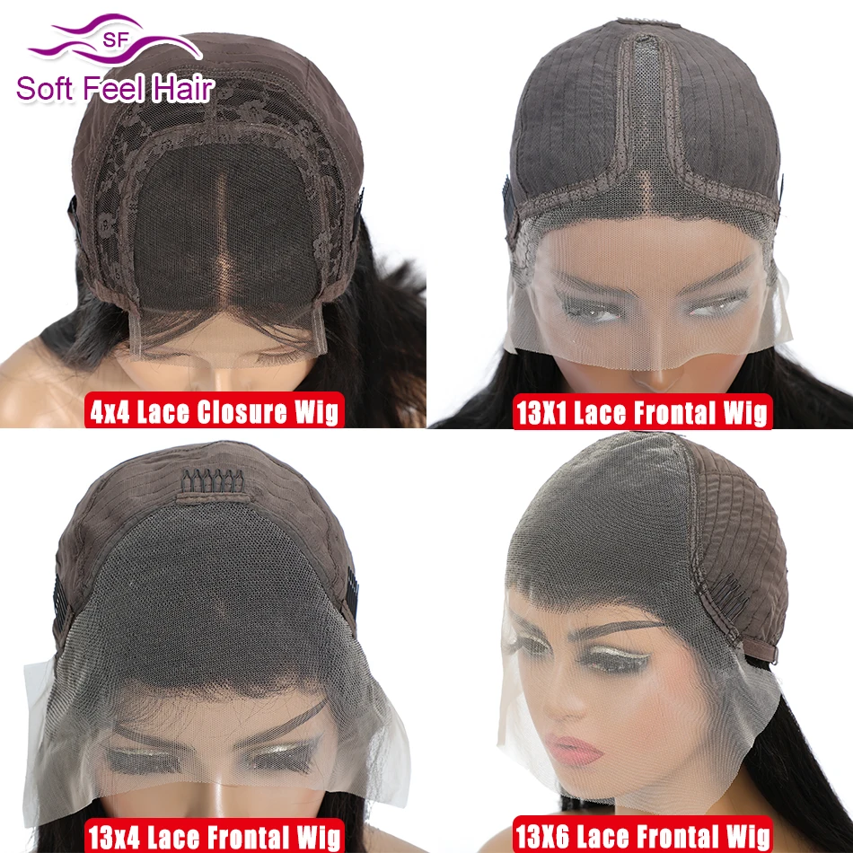 Bob Wig Lace Front Human Hair Wigs 13x6 HD Lace Frontal Wig Pre Plucked Lace Closure Wig For Women Short BOB Wig Soft Feel Hair
