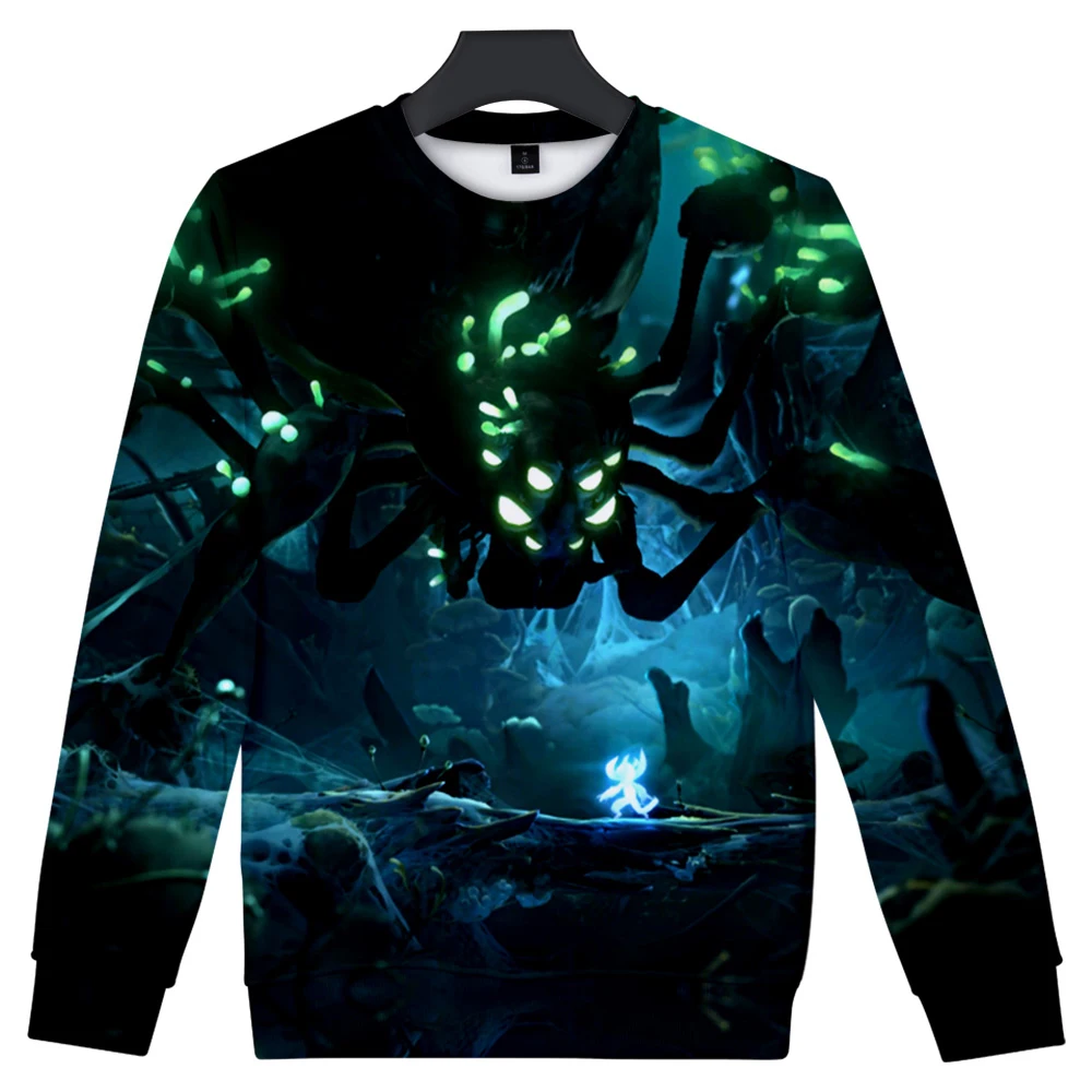 

Creative Game Ori and The Will of The Wisps Sweatshirt Men/women Clothing Boy's Casual Hoodie College Autumn Winter Multicolor