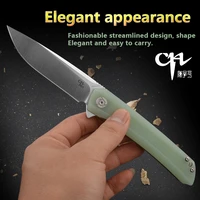 2020 ch 3002 light weight gentleman outdoor adventure folding portable knife carry pocket flipper knife g10 handle flash sale