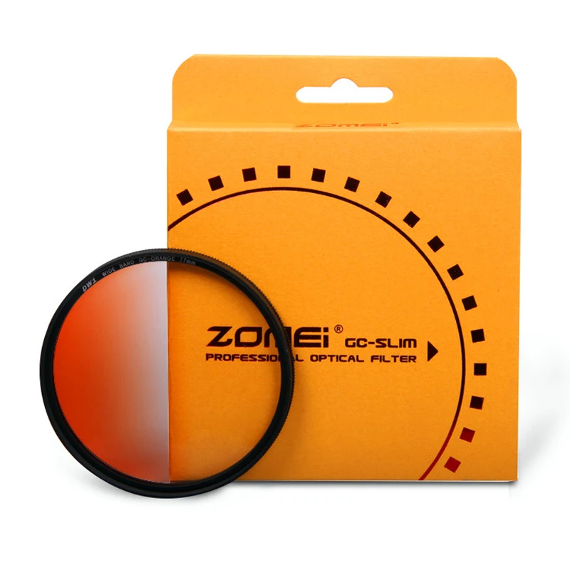 Ультратонкая рамка Zomei для камеры DSLR цветные фильтры GND Gradula синий серый красный