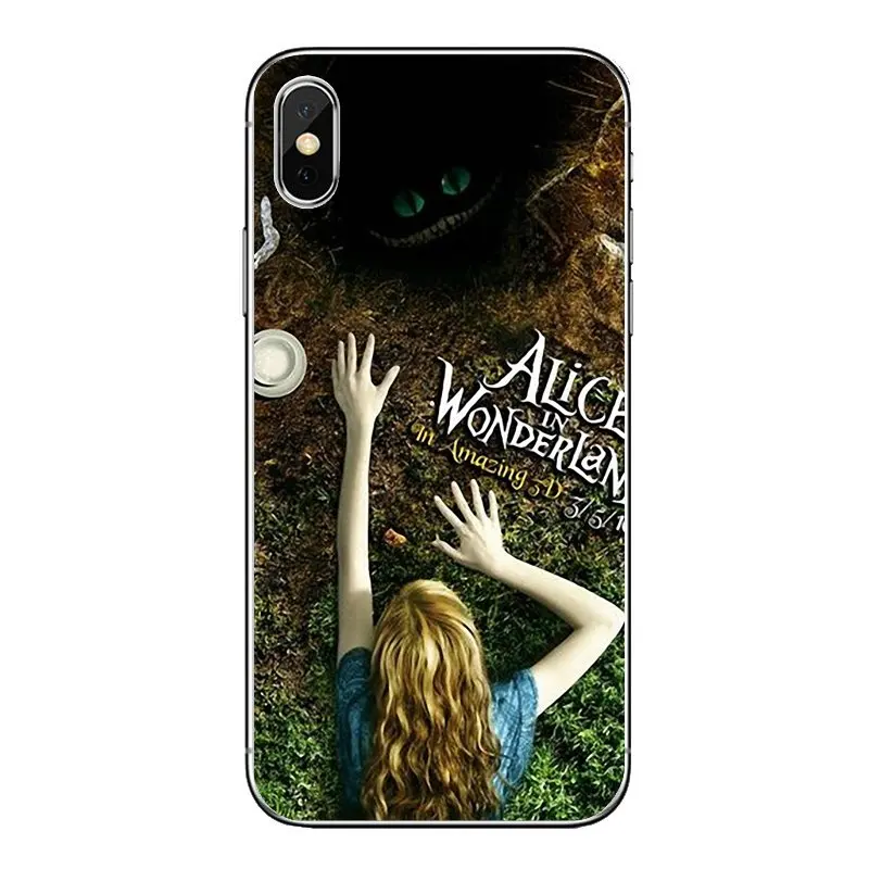Прозрачные мягкие чехлы Alice in Wonderland для iPod Touch iPhone 4 4S 5 5S 5C SE 6 6S 7 8 X XR XS Plus MAX |