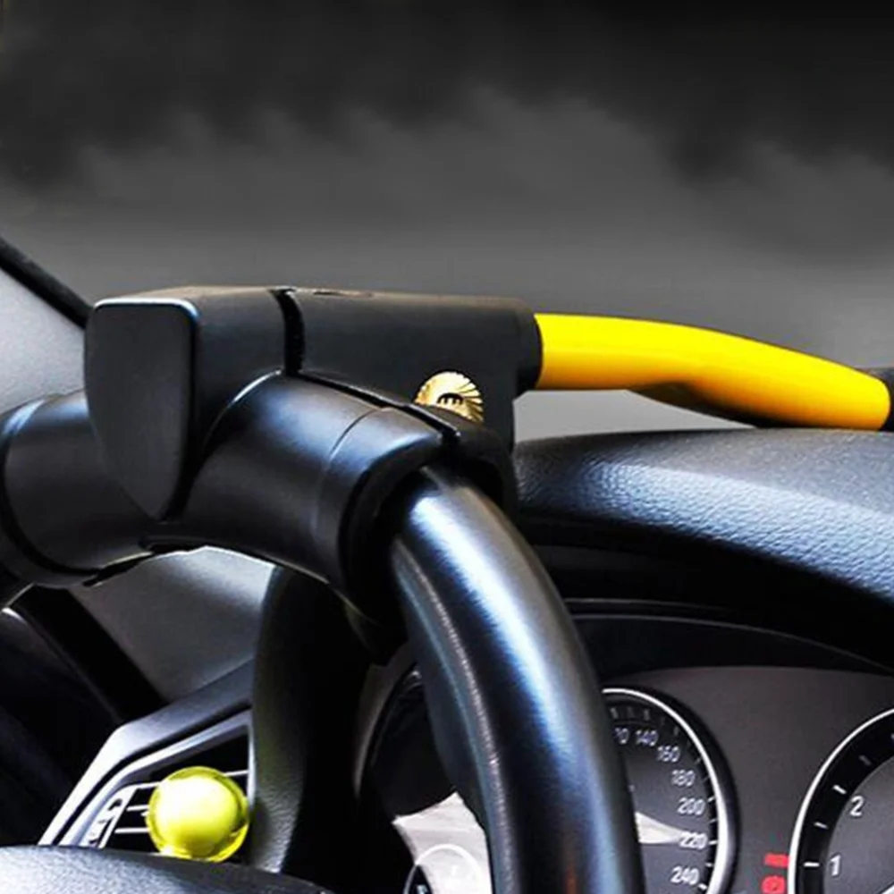 

1 Pc Practical SUV Lock Locking Device Truck Anti-theft Lock (Yellow)