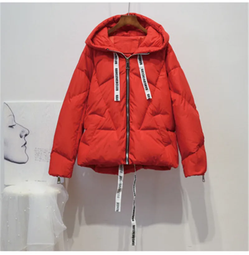 1 nueva chaqueta de invierno para mujer con capucha moda tendencia Повседневная chaqueta de invierno para mujer - Цвет: 1