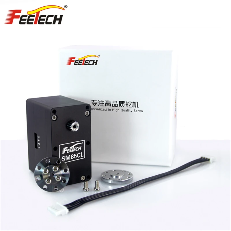 Feetech большой 85 кг 360 градусов большой угол AI Роботизированный умный RS485 S-Bus сервопривод с магнитный кодировщик для DIY робот Robocup
