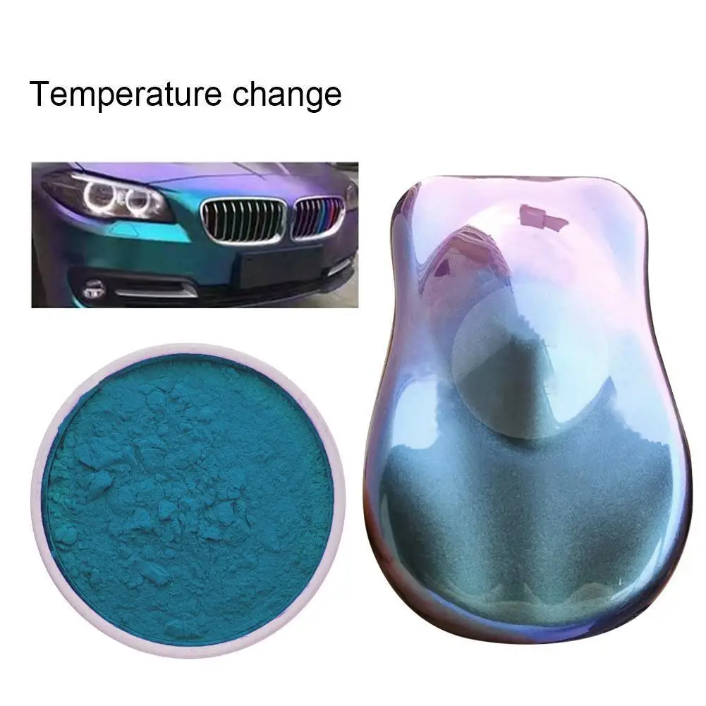 10g пигменты хамелеоны акриловые Краски порошковое покрытие красителя для