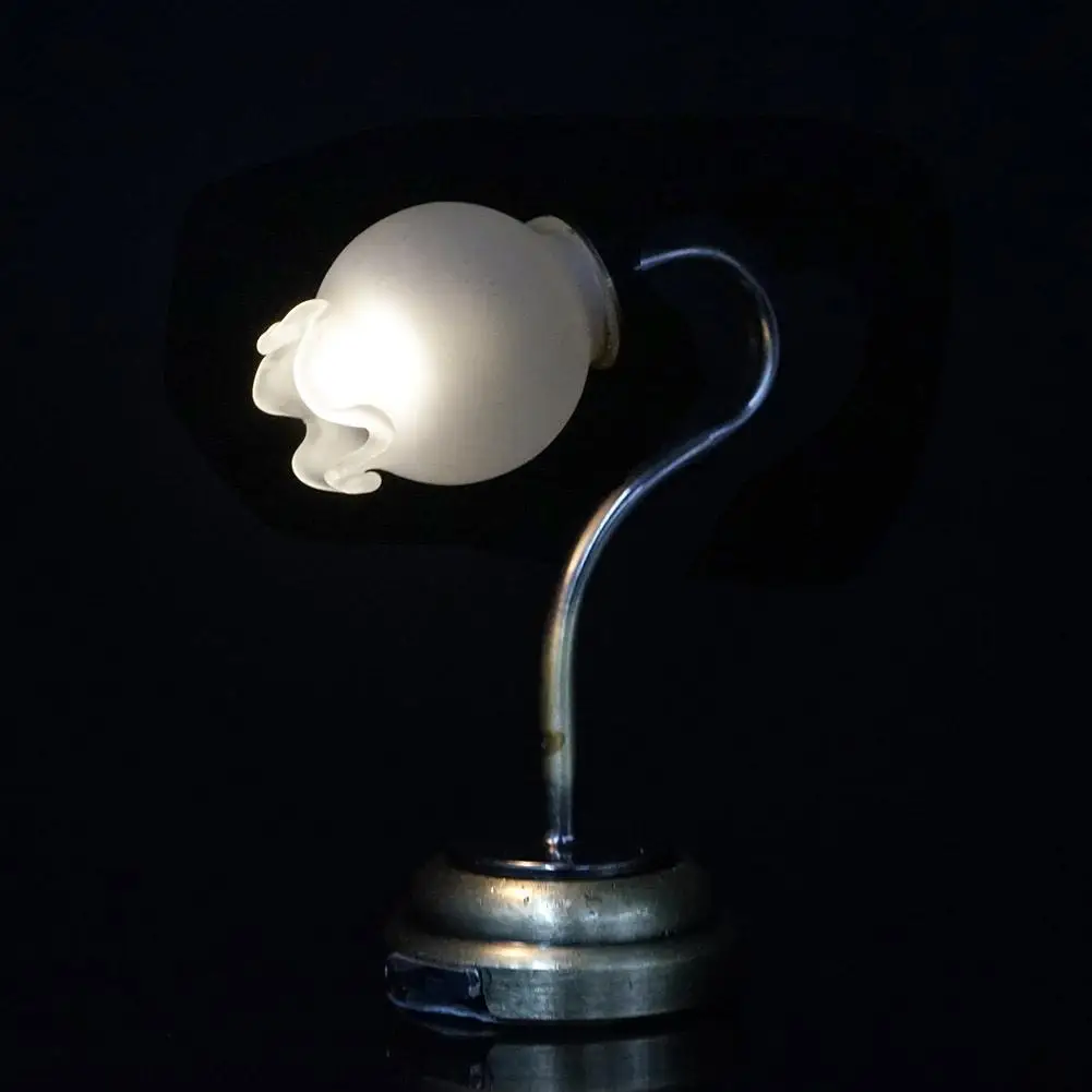 1:12 Dollhouse Miniature Lamp Heads Flower Bud Wall Button Toys Switch With Model Accessories D4T2 |