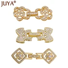 Высококачественные застежки сделай сам для изготовления ювелирных изделий, соединители для браслетов и ожерелий из жемчуга и агата, ювелирные аксессуары ручной работы