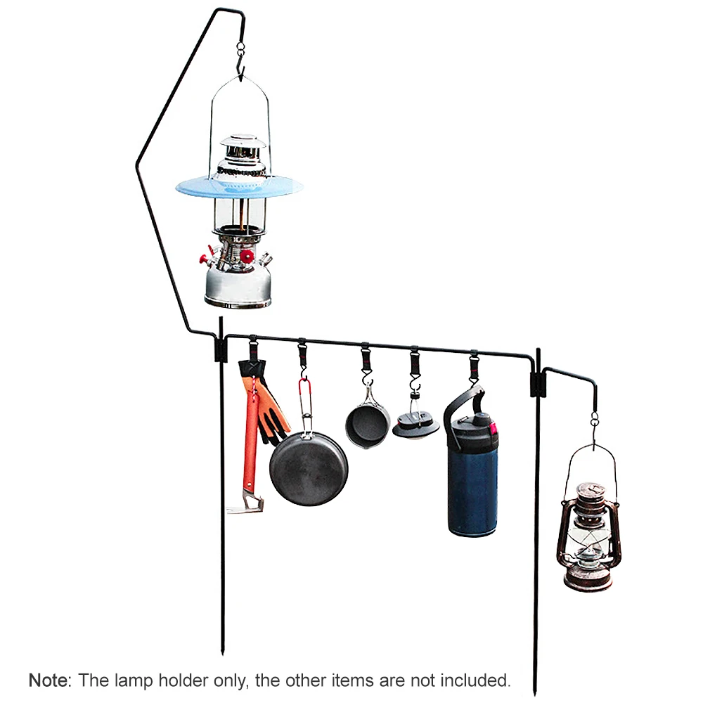 Держатель лампы подвесной стеллаж для кемпинга съемный Штатив подставка фонаря